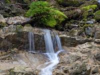 Jenbachfälle - Bachkaskade im Gundelsberger Graben